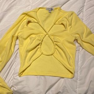 It fits cropped tbh. It’s rly cute I wore it once.